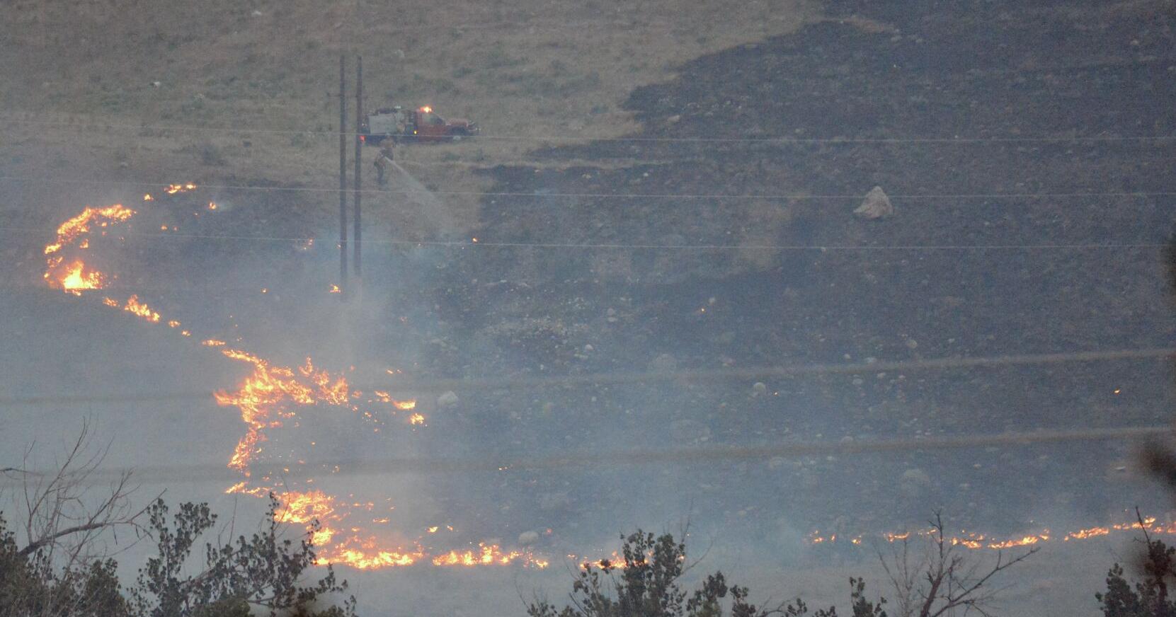 Storm flips hanger, sparks fire - Vimarsana News