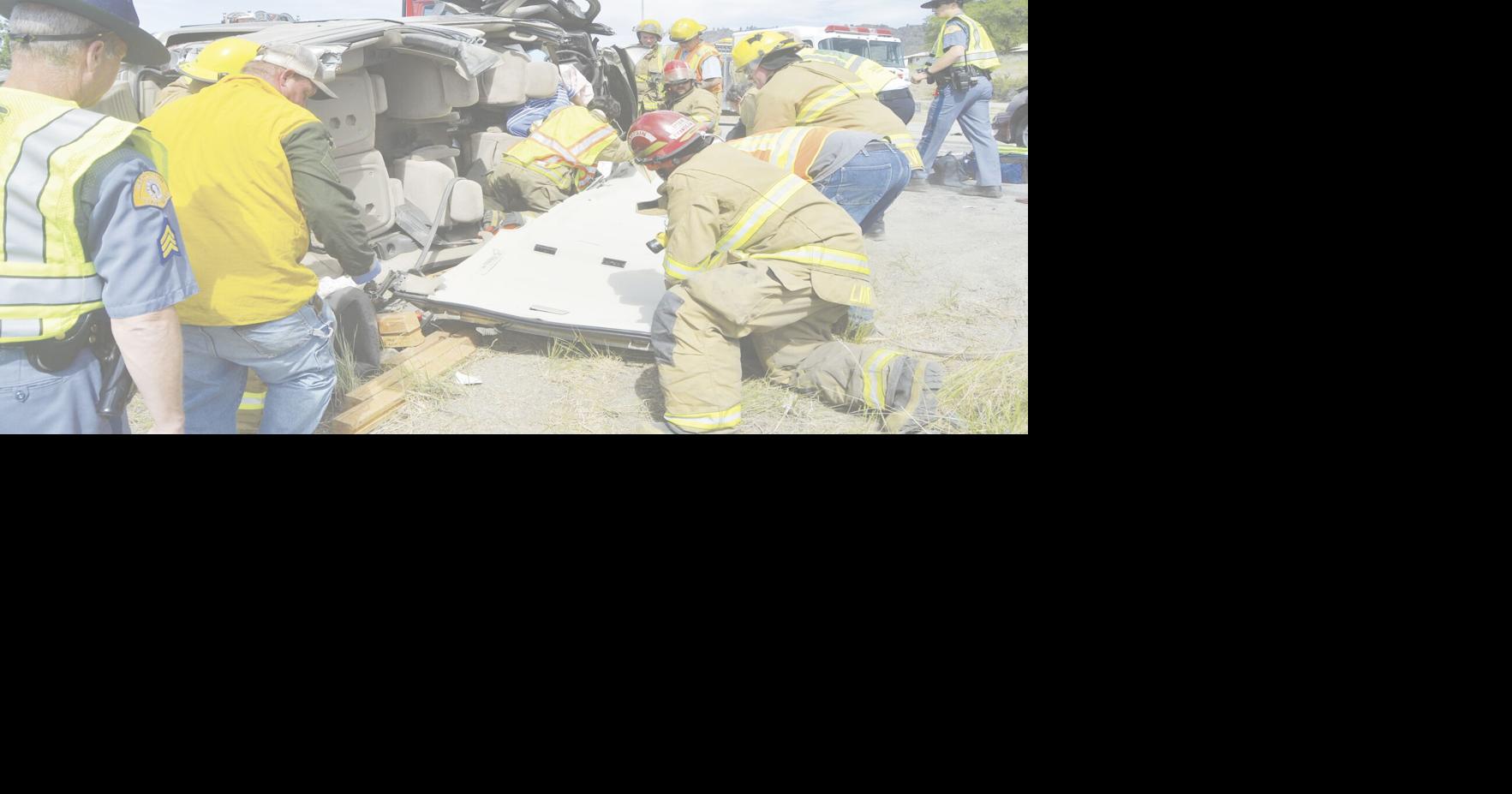 Three injured in twovehicle accident News