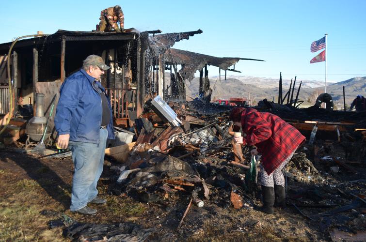 Oroville home destroyed by fire