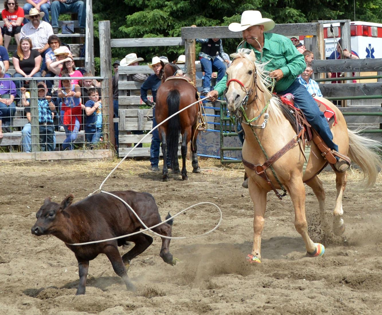 Colville rider claims senior allaround at Chesaw Rodeo Sports