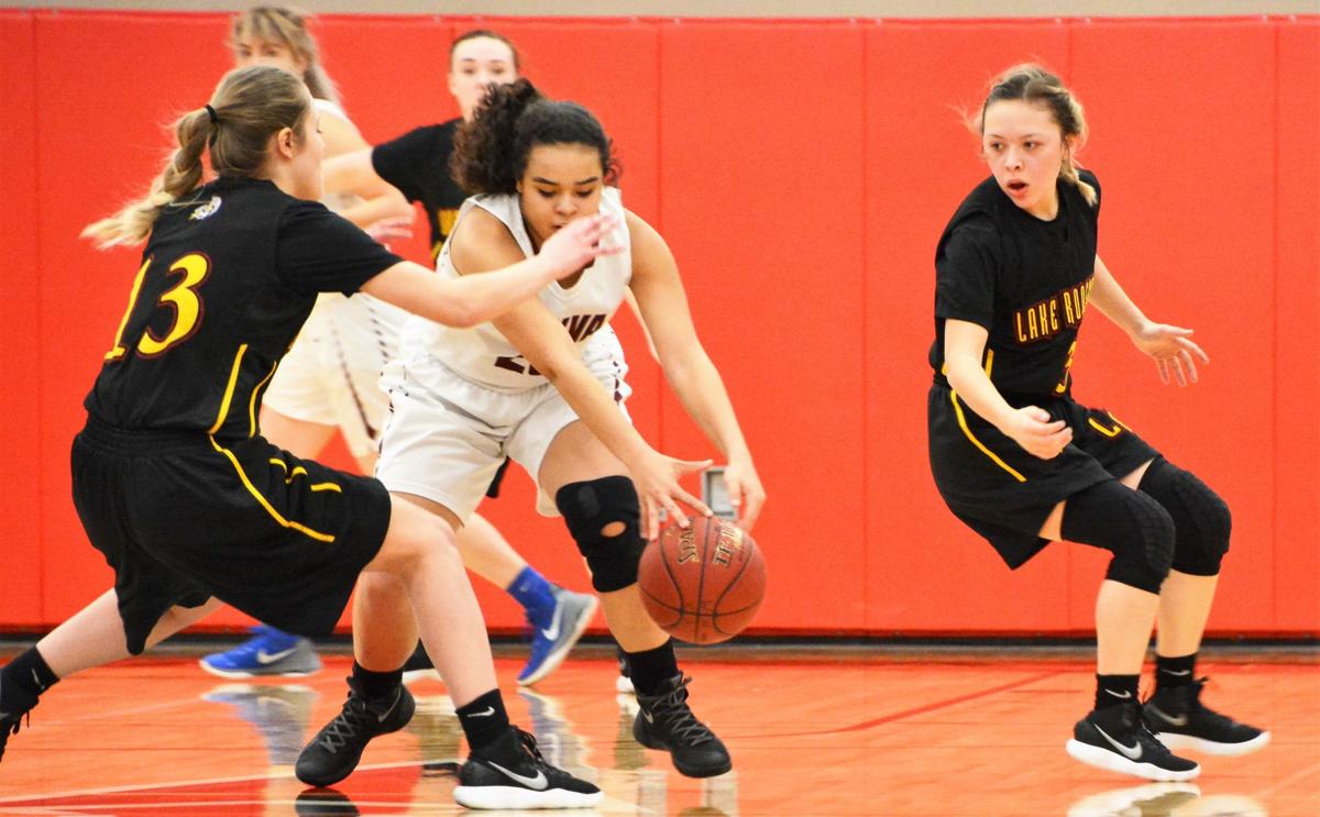 Girls Basketball Raiders Foil League Champion Bear High School