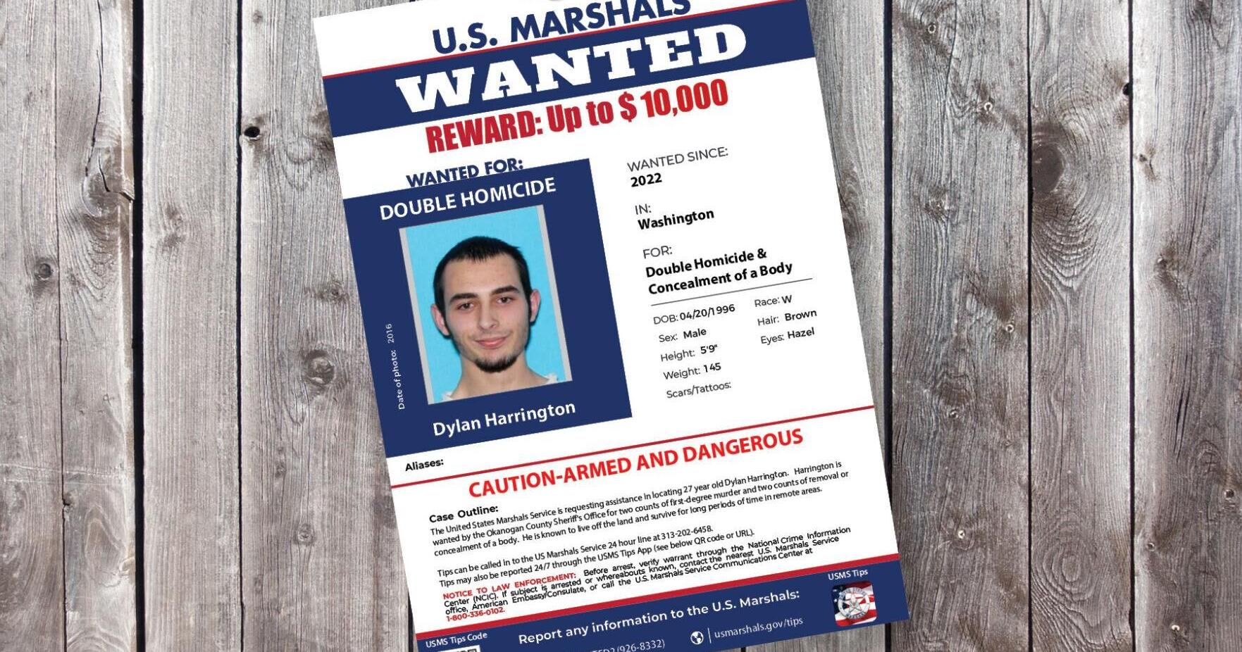 Police: Harrington possibly 'hiding in Shoshone County' | Free - Vimarsana News
