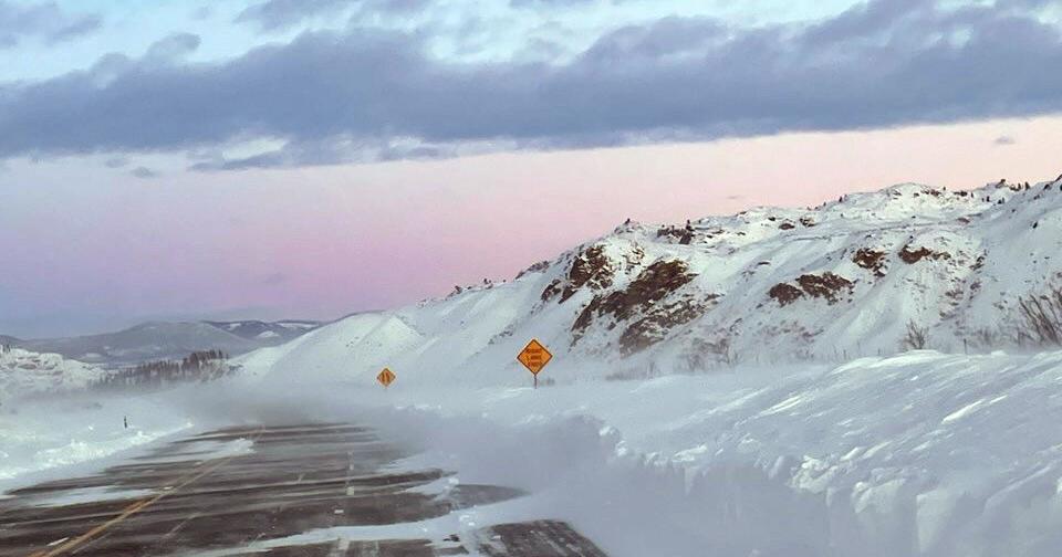 Blowing snow makes travel difficult near Brewster | News ...