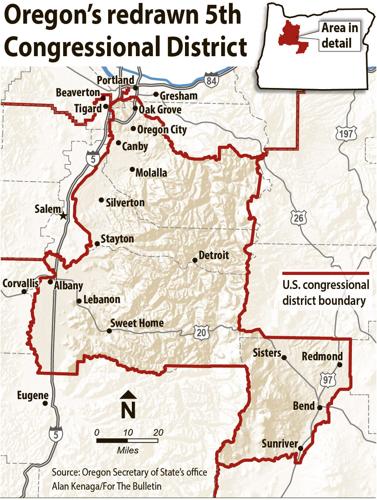 Oregon's 5th Congressional District  News  oregoncapitalinsider.com