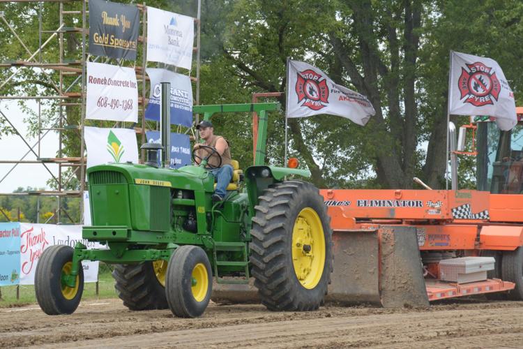 ‘John Deere Jeff’ honored at Brooklyn truck and tractor pulls