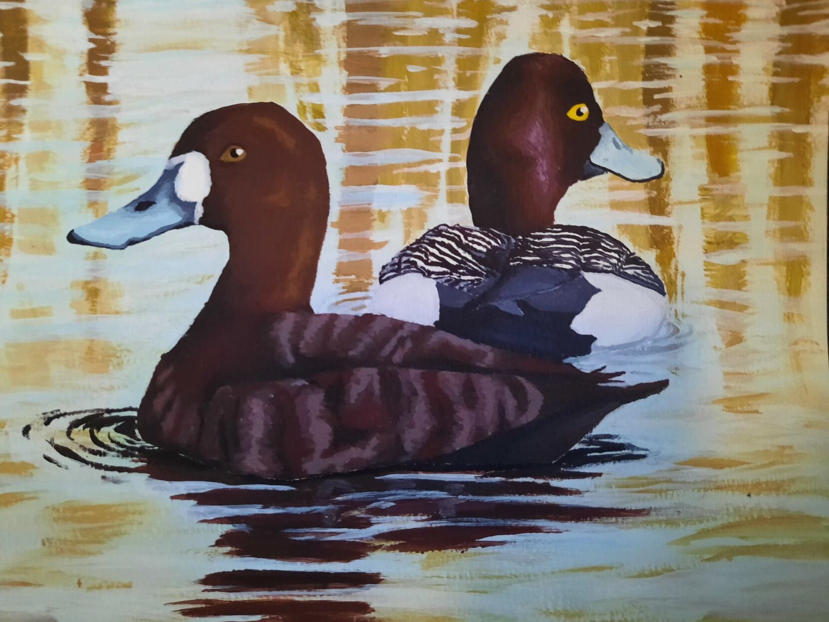 Oregon artists win top honors at state Duck Stamp Contest