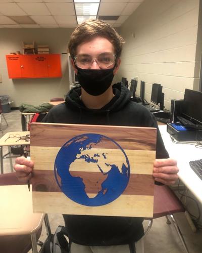 Oregon High School students innovate with basic cutting and charcuterie board project