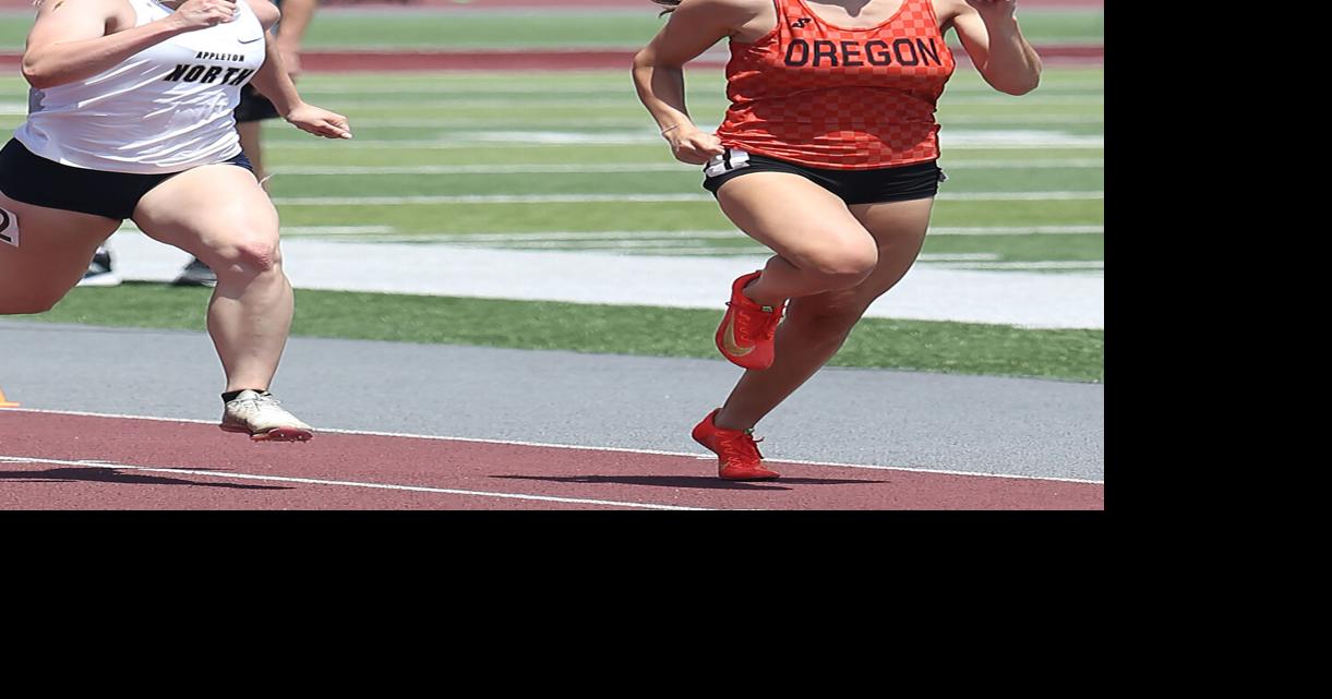 Girls track: Oregon's Jaclyn Schelitzche sprints onto state podium