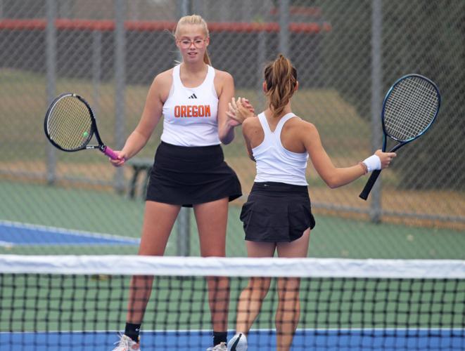 Girls tennis Doubles prevail as Oregon sweeps Fort Atkinson Sports