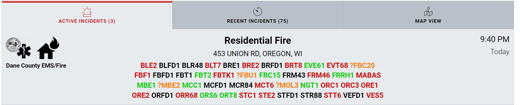 Town of Oregon house deemed 'total loss' after apparent chimney fire ...