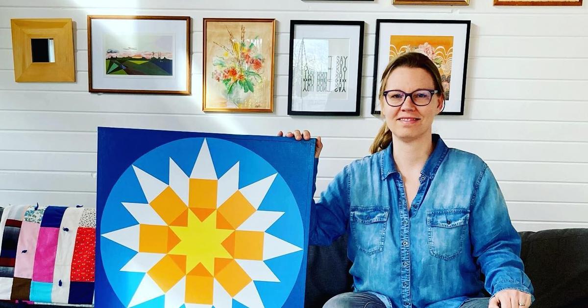 Coloring communities courageously: Emily Gauger’s barn quilts are creating splashes of color around Dane County | Community