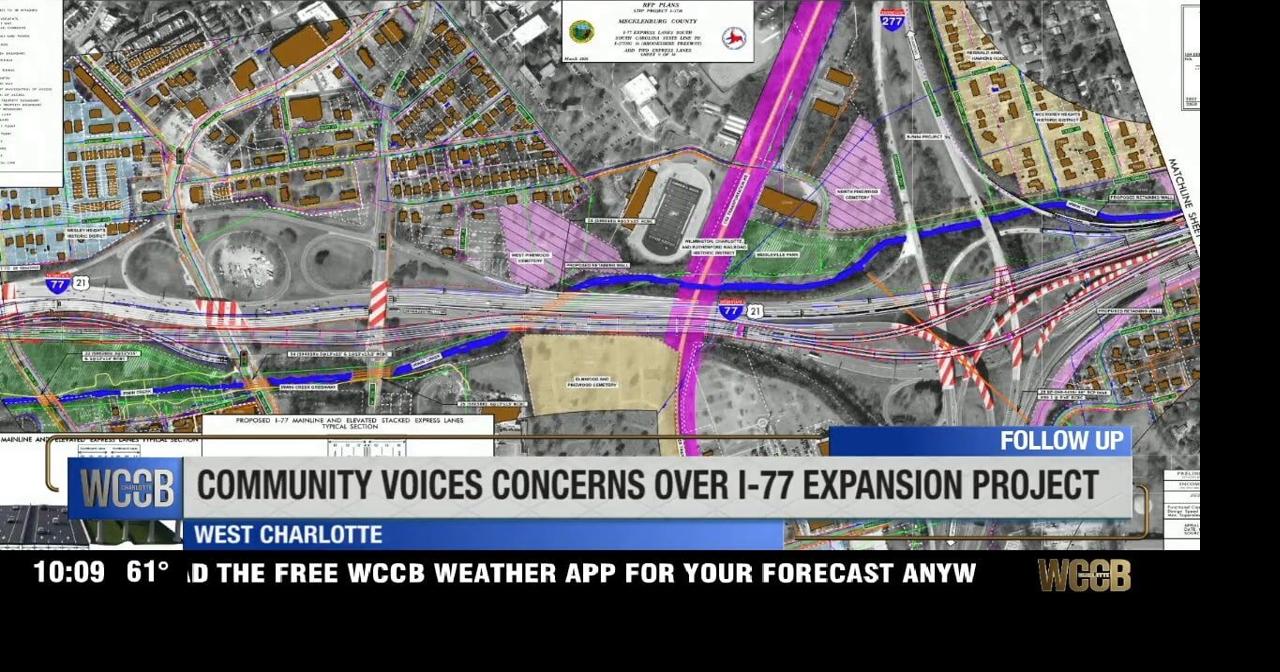 Community voices concerns over I-77 expansion project | Ott | ott ...