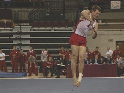 Men S Gymnastics Beat Air Force 440 7 412 2 Sports Oudaily Com