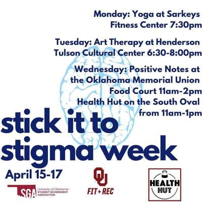 Student Government Association to hold events for mental health awareness | News | oudaily.com