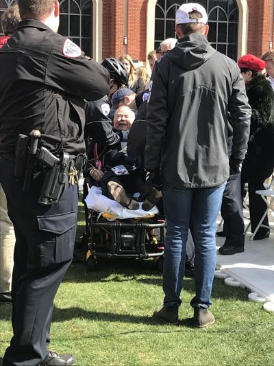David Boren taken to hospital