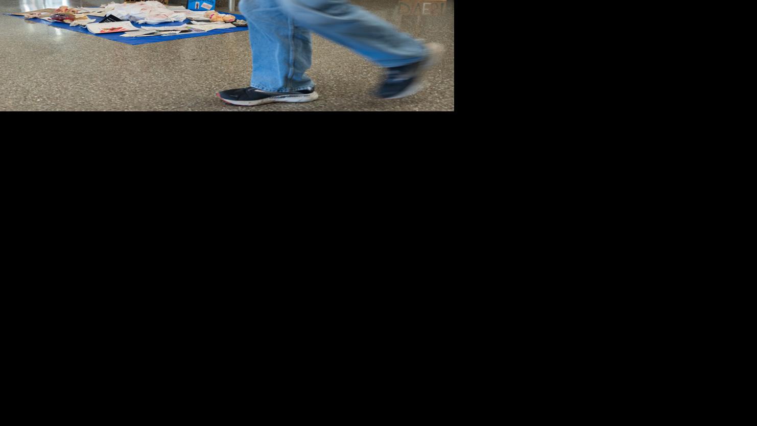 PHOTOS: Students for Justice in Palestine Art Demonstration in Gallogly Hall