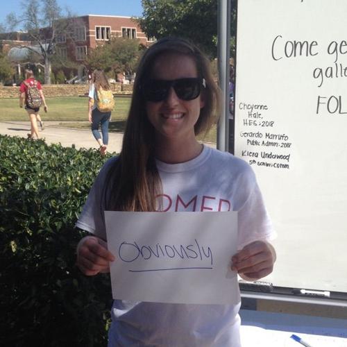Kiera Underwood, communications senior