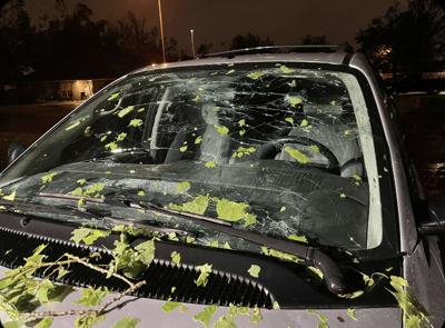 Hail damage