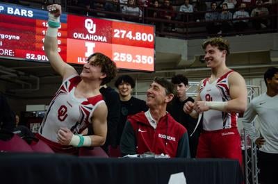 Oklahoma Sooners-Illinois Fighting Illini men's gymnastics