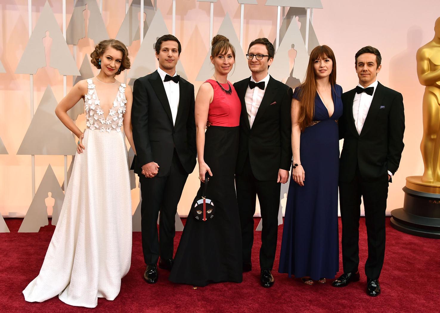 Akiva Schaffer Wife Joanna Newsom, Andy Samberg, Liz Cackowski, Akiva Schaffer, Marielle