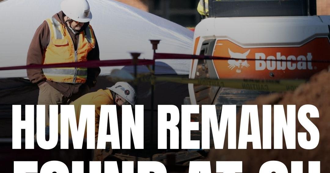 Medical examiner confirms non-forensic human remains found at OU construction site