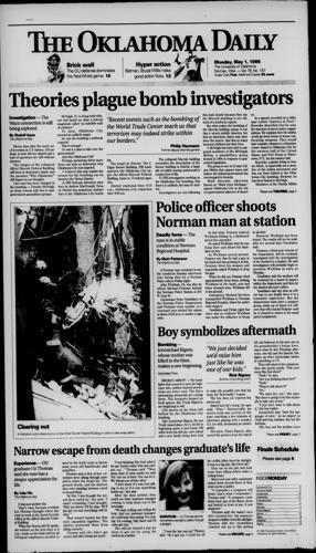 May 1, 1995, edition of the Oklahoma Daily