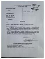 Alan Hruby Taken Credit Card Affidavit