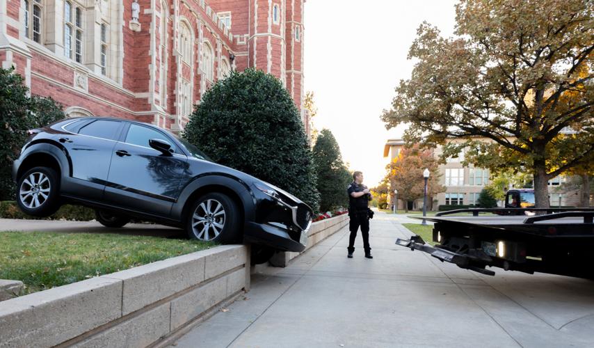 Hanging Mazda SUV