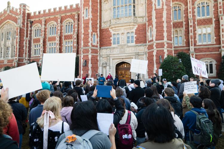 Protest for OU graduate instructor