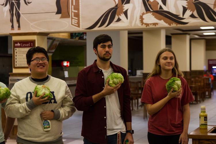 OU Lettuce Club hosts semesterly lettuce-eating competition (photos) |  Gallery 