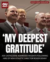 Former athletic director addresses OU regents after Roger Denny hire