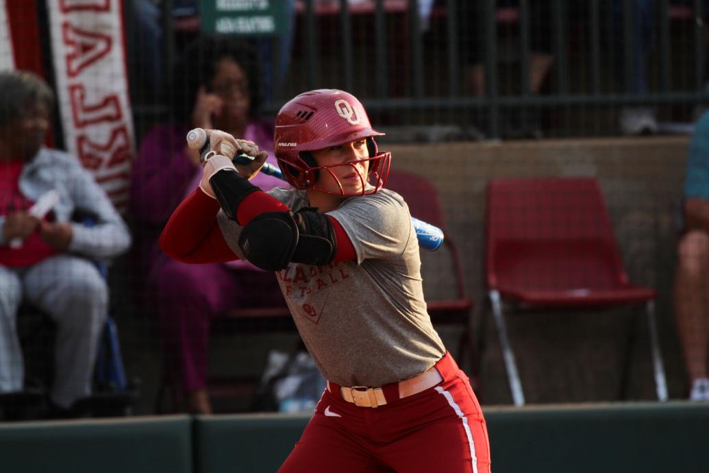 PHOTOS OU Softball Takes on Game One of the Oklahoma Battle Series