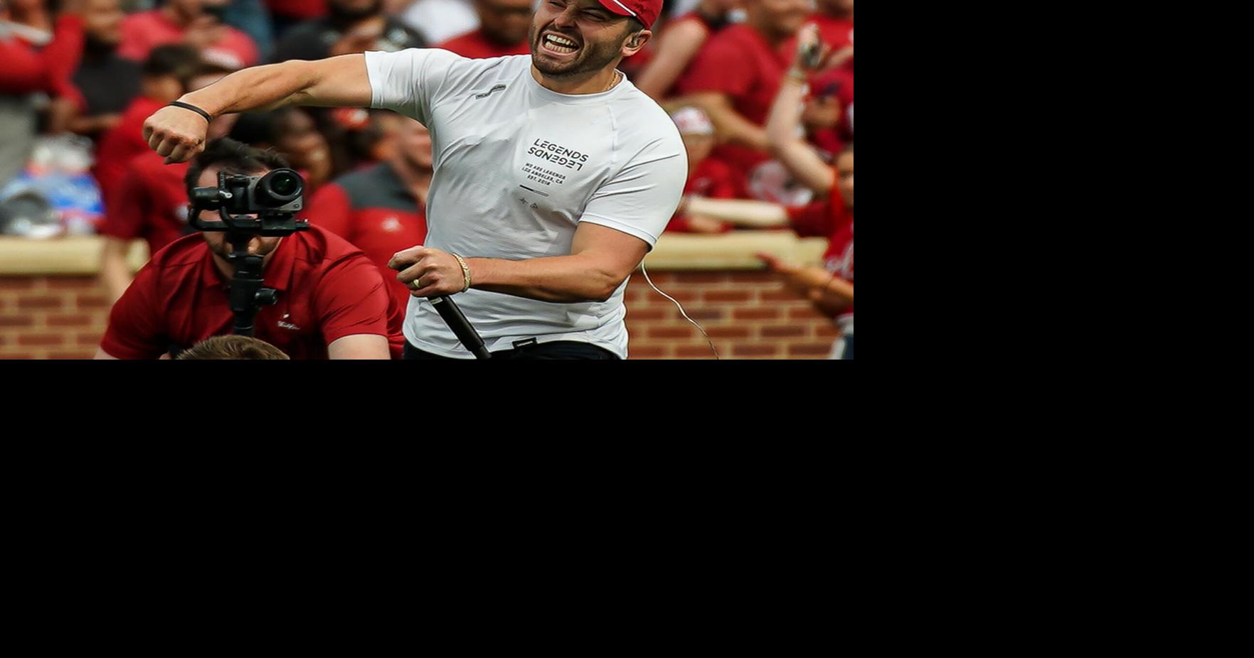 'All time, this is up there' Former Sooners quarterback Baker Mayfield