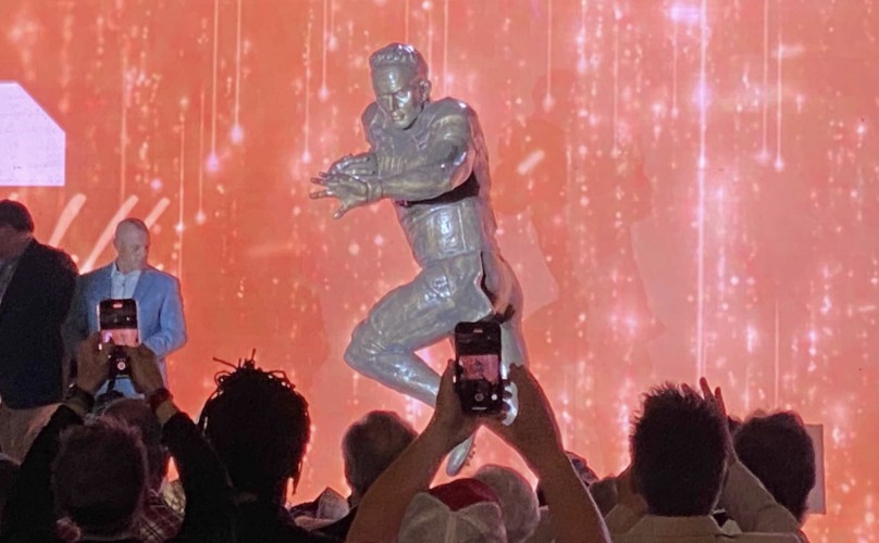 Baker Mayfield Heisman statue revealed