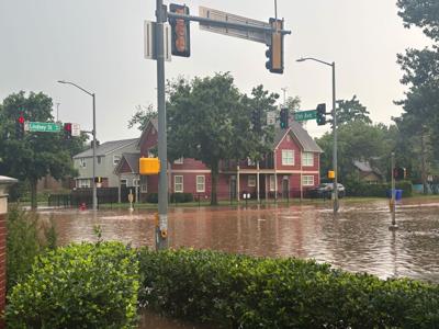 Flooding on Lindsey Street and Elm Avenue