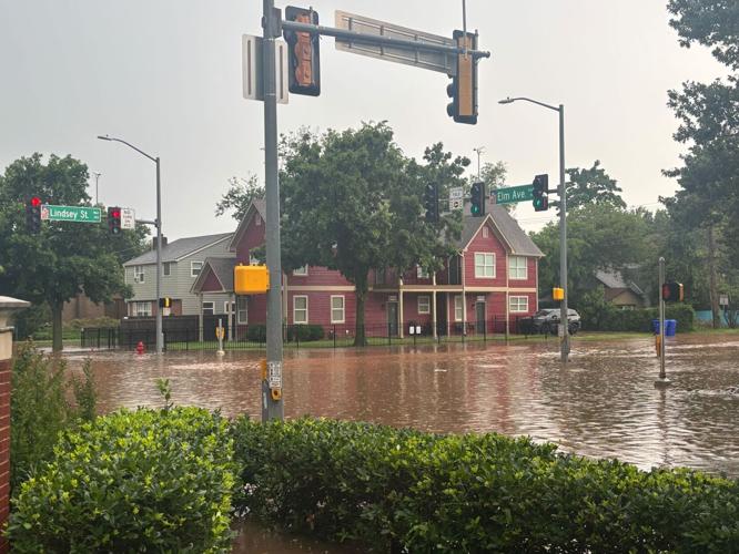 Flooding on Lindsey Street and Elm Avenue