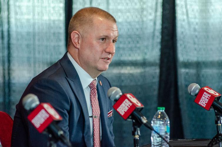 Athletic Director Roger Denny’s introductory press conference