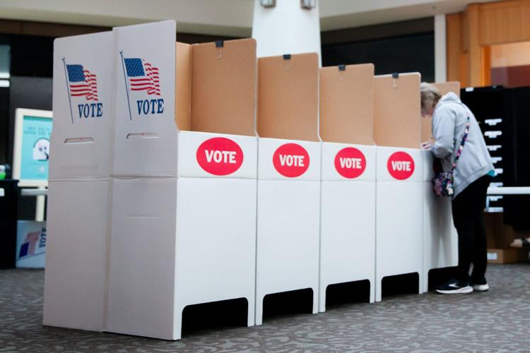 Voting booths