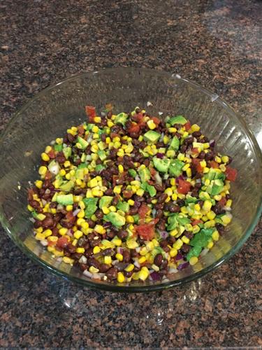 Colorful Black Bean & Corn Dip