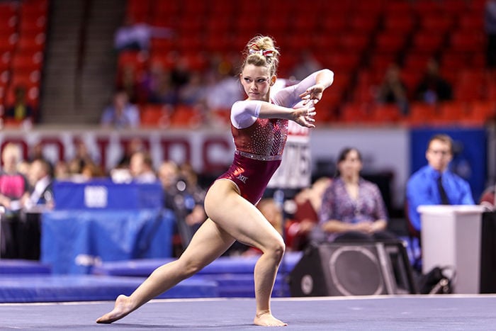 Women's gymnastics advances to NCAA Championships | Sports | oudaily.com
