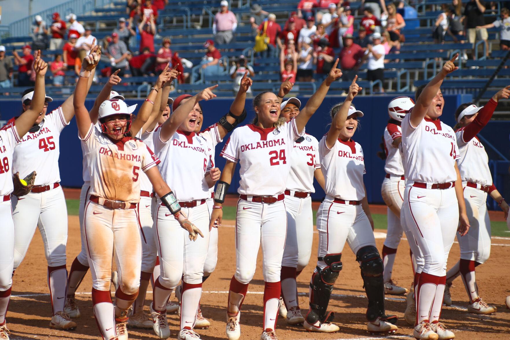 OU softball Sooners selected as No. 1 seed in NCAA Tournament, will