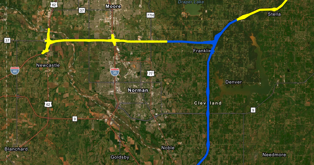 OTA Access East-West Connector, South Extension preliminary design maps ...