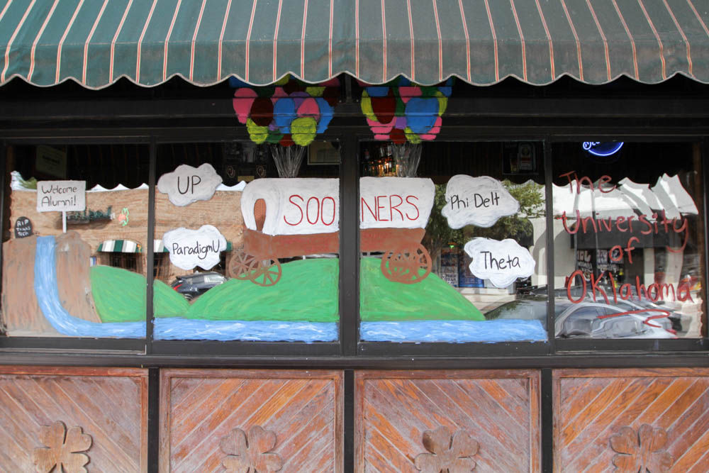 window paintings on Campus Corner (photos) Gallery