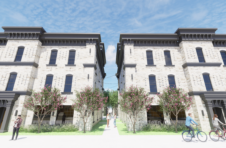 Design for proposed South Greek condos.