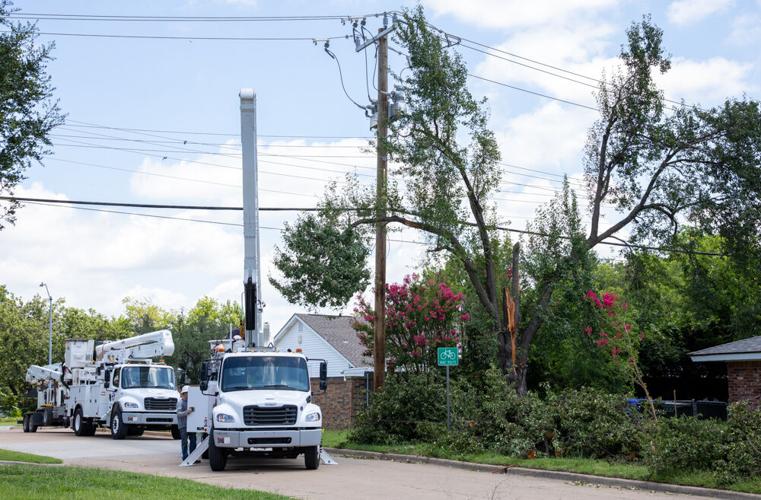 Norman storm damage