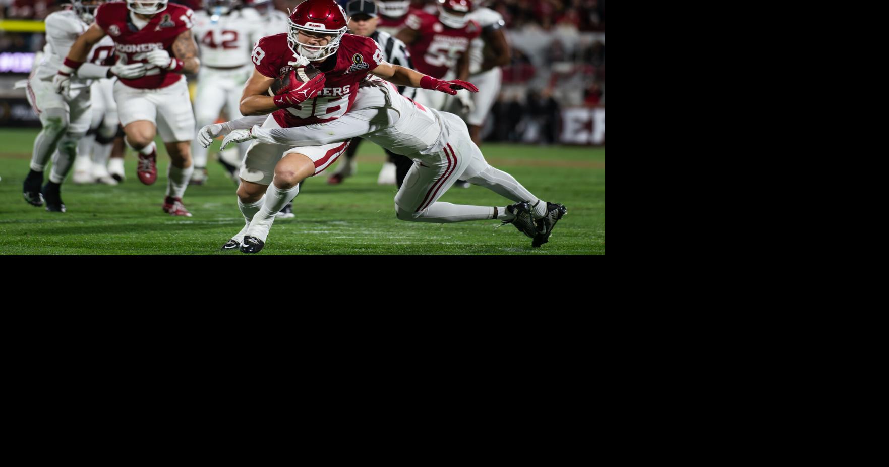 College Football Playoff: Watch Rapper 50 Cent's 'Many Men' appearance during OU-Alabama game