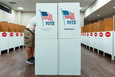 Cleveland County Fairgrounds polling location