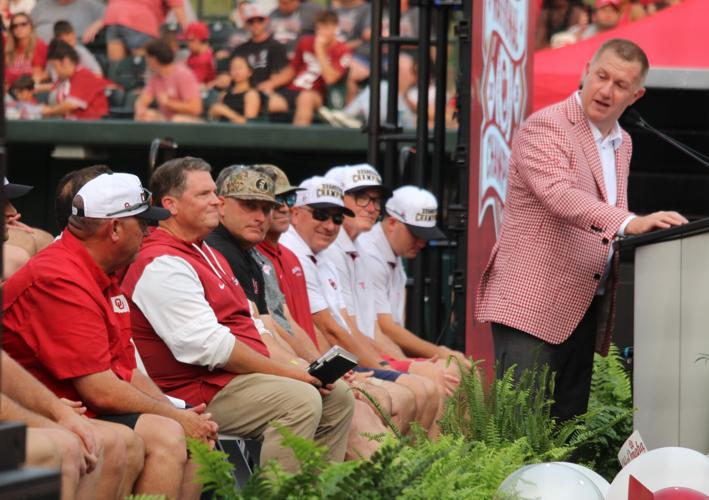 OU baseball national championship celebration