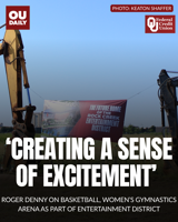 OU athletic director Roger Denny on excitement for new arena