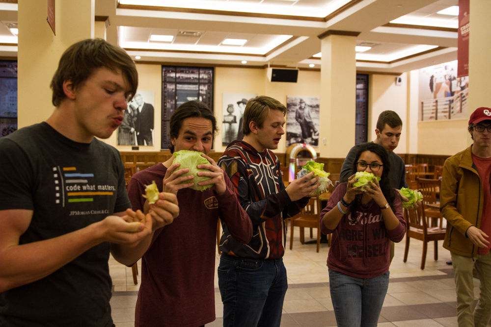 OU Lettuce Club hosts semesterly lettuceeating competition (photos